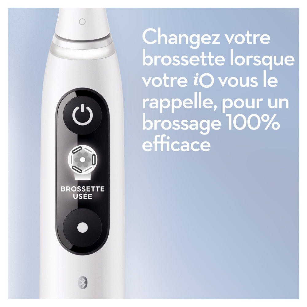 Oral-B iO 6 - Duo - Blanche et Rose - Brosses À Dents Électriques connectées