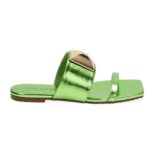 Chanclas laminadas verdes