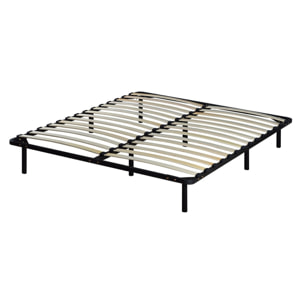 Ensemble Matelas Intuition avec sommier en métal