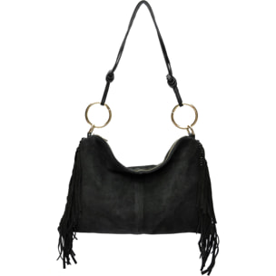 Borsa a tracolla Isabella Rhea Nero