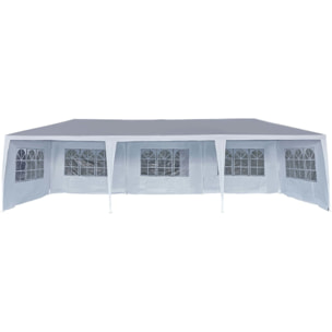 Tente de réception "Carolina 9" - 24.39 m² - 3 x 9 m - Blanc