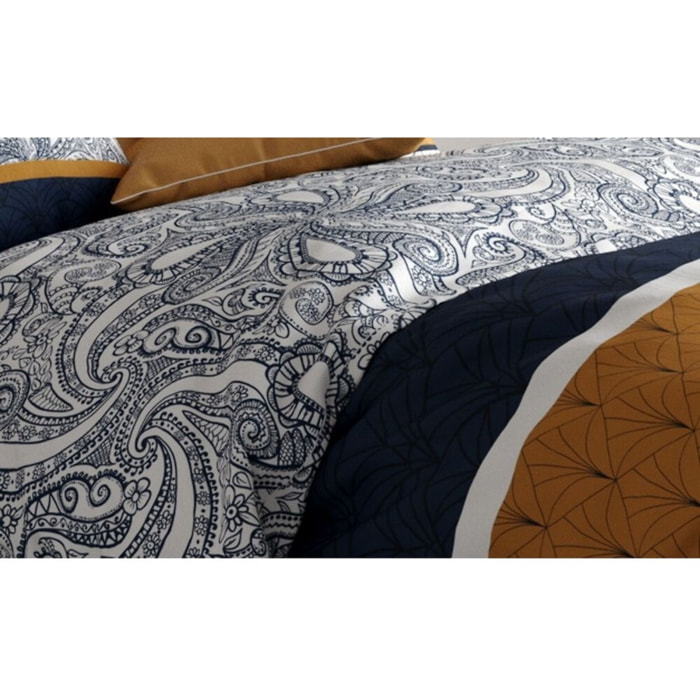 Parure Housse De Couette 3pcs 100% Coton 57fils Dakota