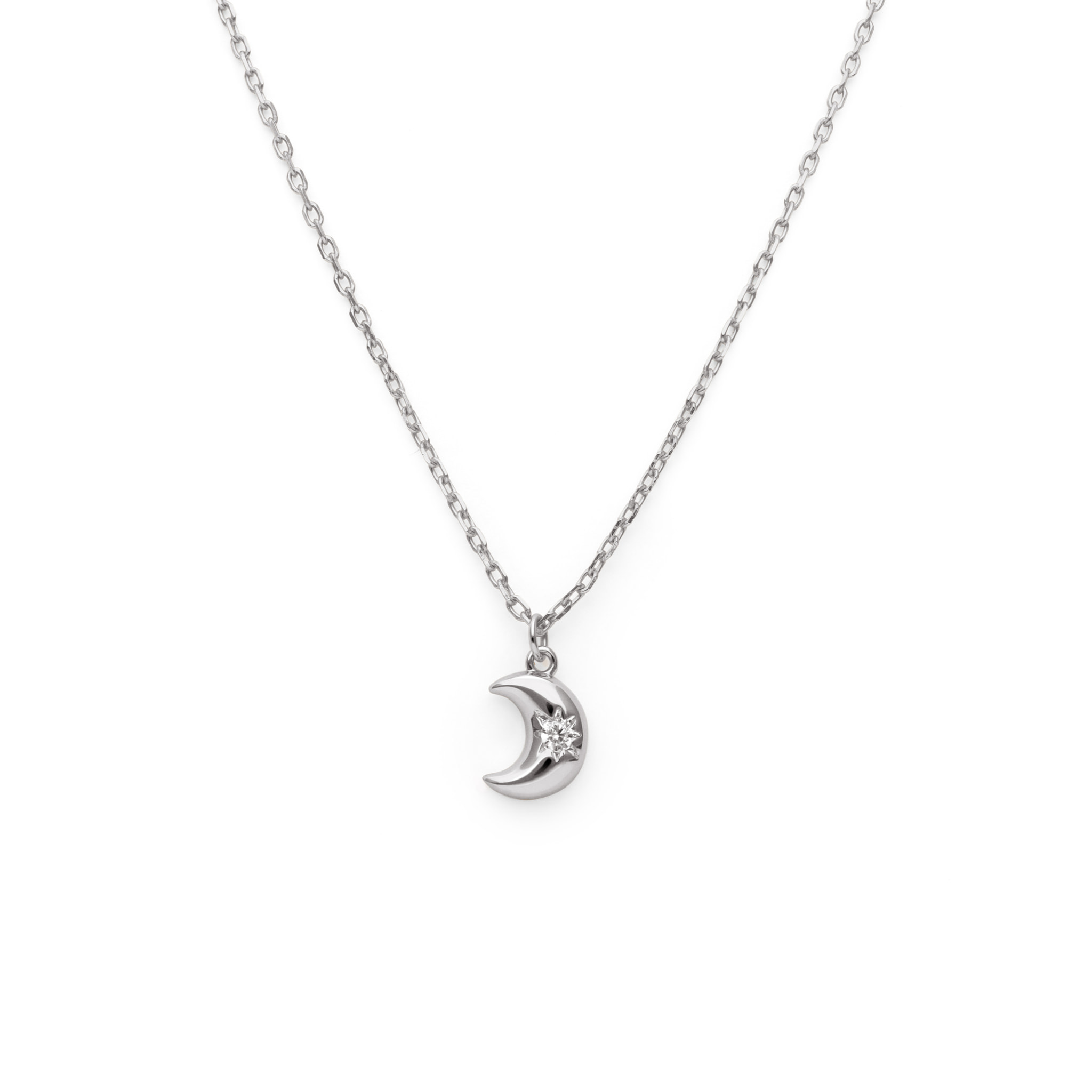 Collana Little Moon Spark Argento