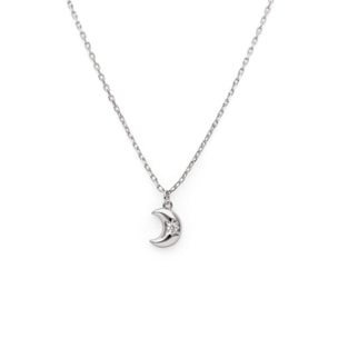 Collana Little Moon Spark Argento