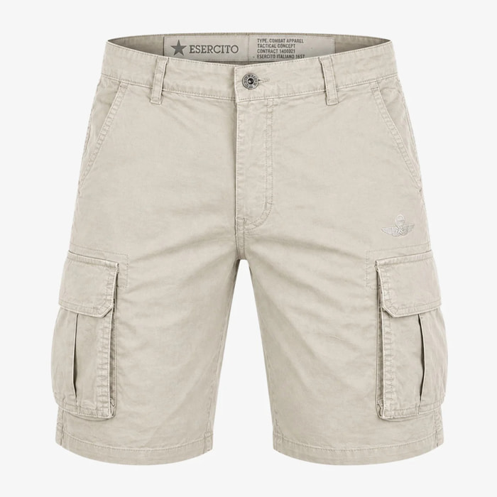 Bermuda Folgore cargo kaki uomo