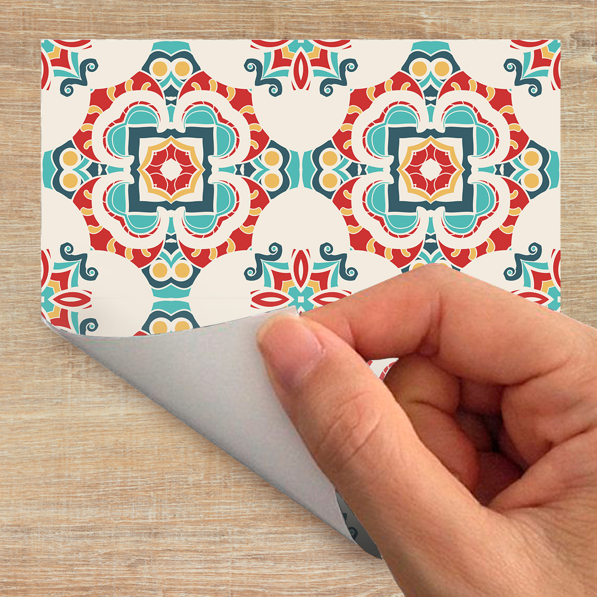 Stickers décoration Meuble - Sticker adhésif Cuisine Salon - 60 STICKERS CARRELAGES MEUBLE ORIANO