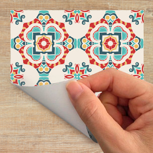 Stickers décoration Meuble - Sticker adhésif Cuisine Salon - 60 STICKERS CARRELAGES MEUBLE ORIANO