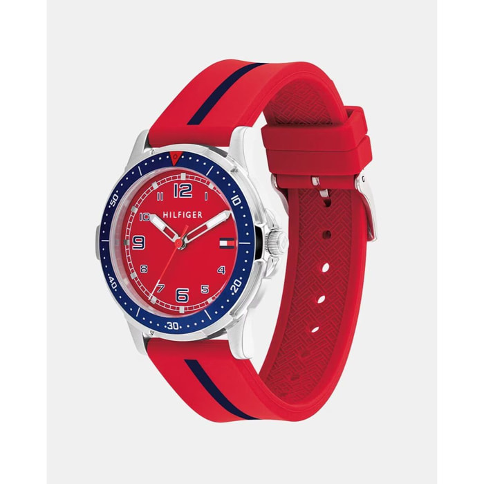 Reloj Tommy Hilfiger 1720035 Infantil Analogico Cuarzo con Correa de Silicona