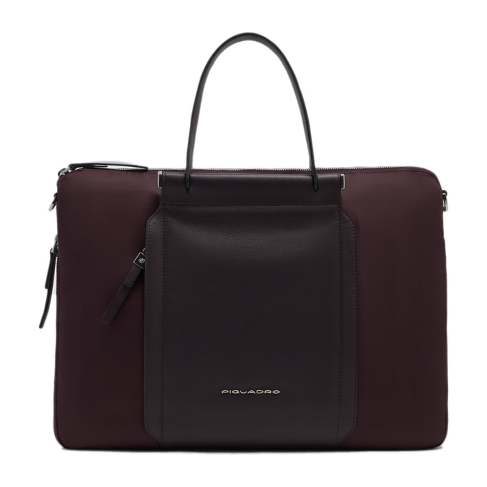 Piquadro Borsa da lavoro donna sottile porta pc 15,6"