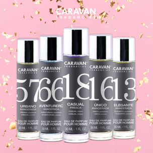 5x caravan perfumes surtidos de hombre nº13 + nº16 + nº18 + nº56 + nº57.