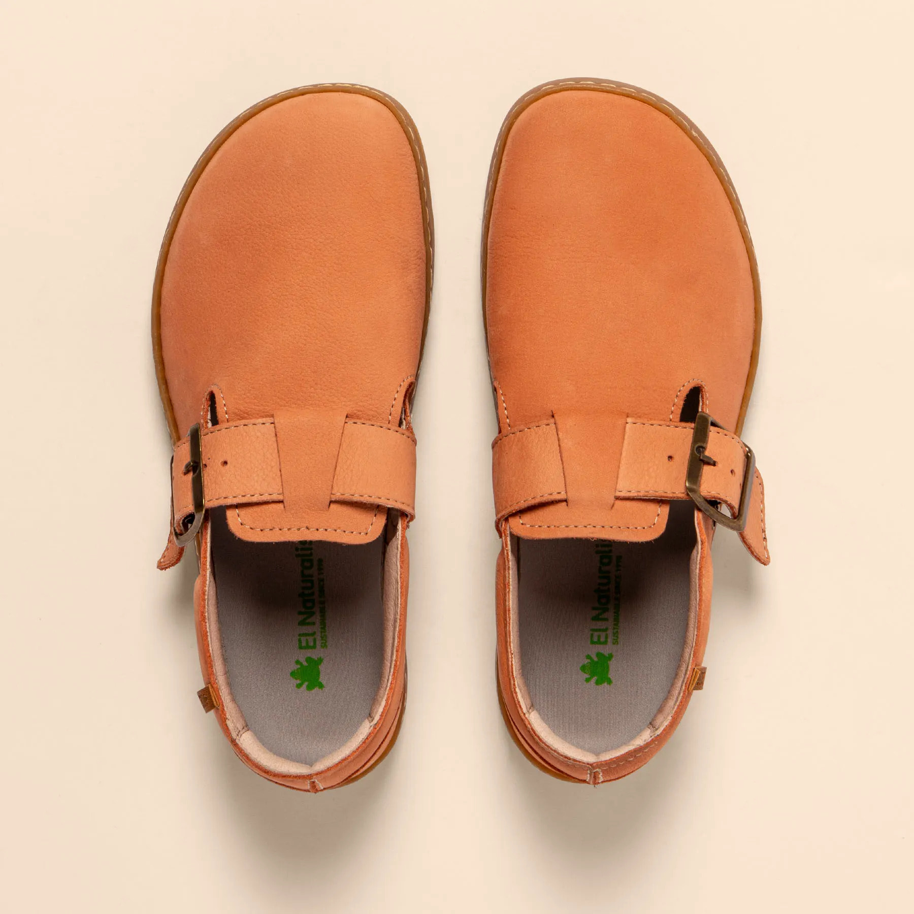 Zapatos N5913 NOBUCK LAVADO SALMON/ ORIGEN color Salmon