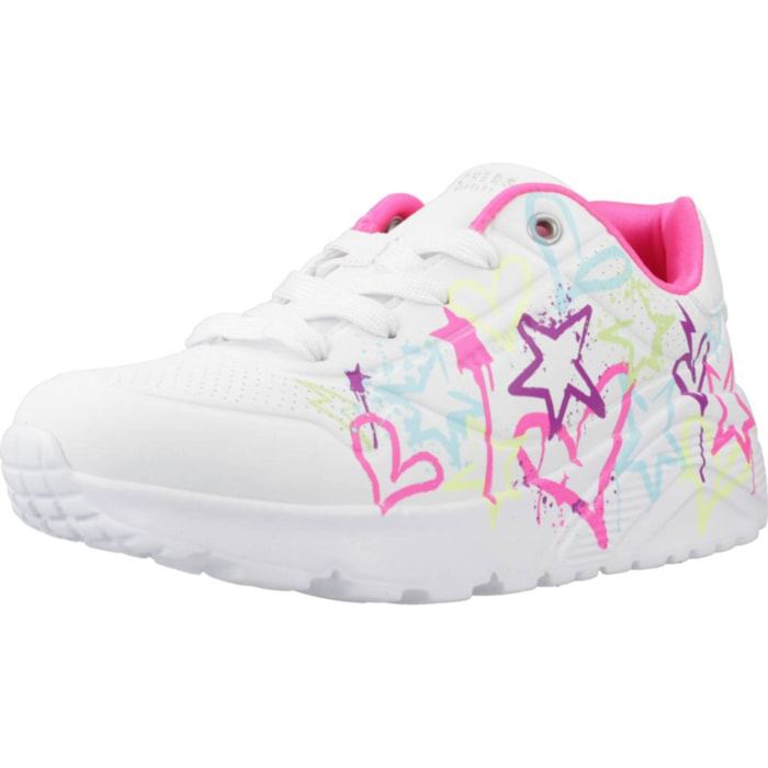 Zapatillas Niña de la marca SKECHERS  modelo UNO LITE - MY DRIP White