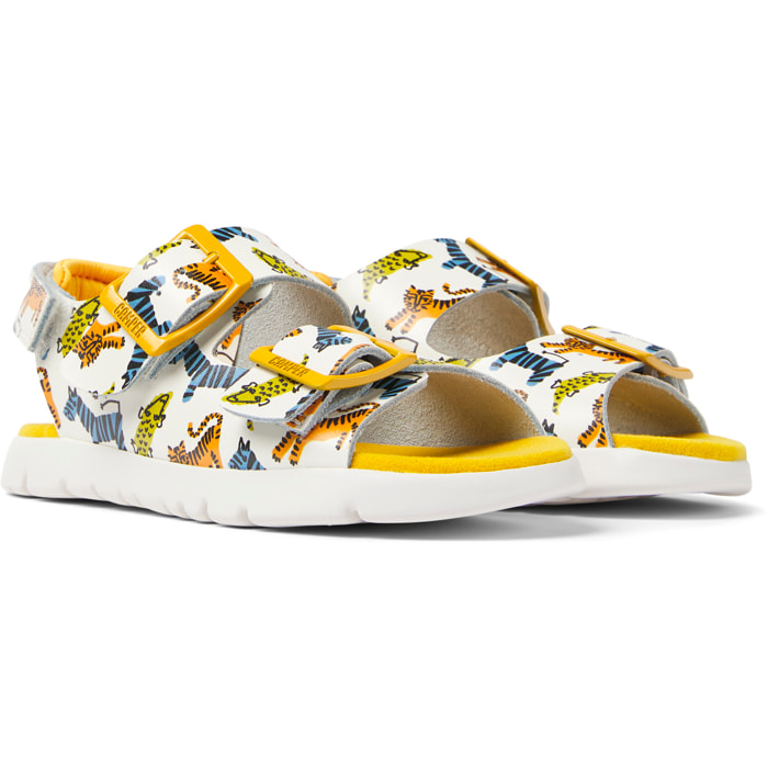 Sandalias - CAMPER Oruga - Multicolor - Cuero liso
