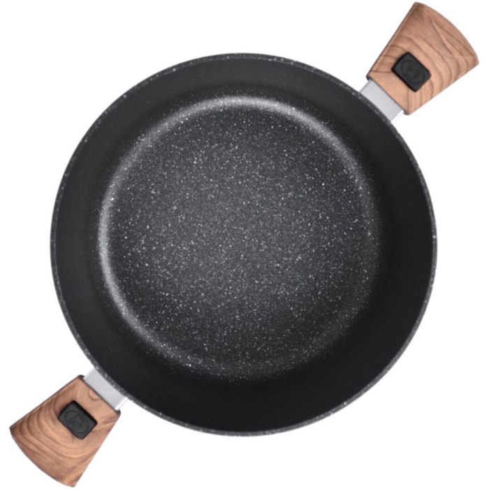 Faitout DURANDAL 28CM CERAM + COUV LEGENDE