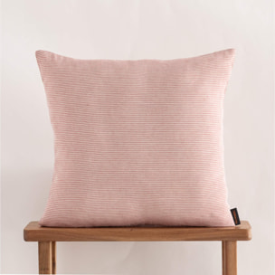 Housse de coussin jacquard 65x65 cm Jávea pequeña Burdeox