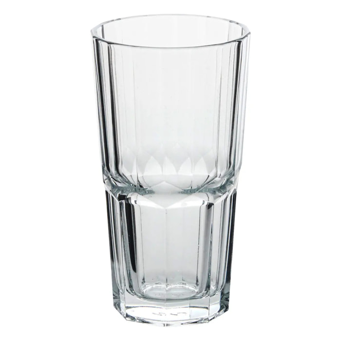Lot de 6 Gobelets Time'eau transparent 38cl