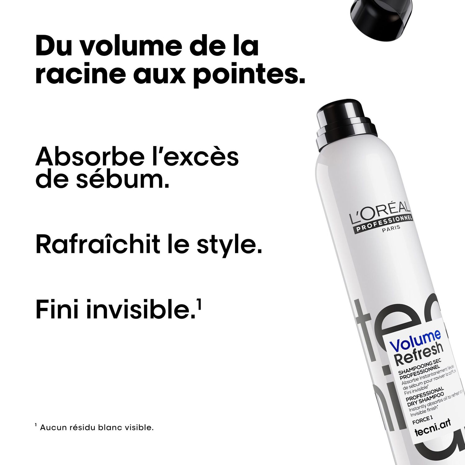 Tecni Art Volume Refresh - Shampooing Sec 200 ml