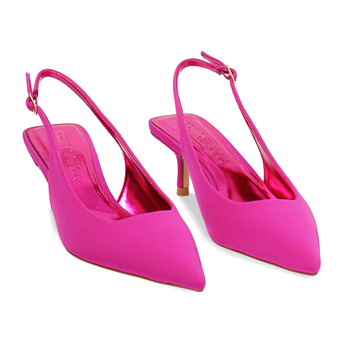 Décolleté fucsia tacco 5 cm