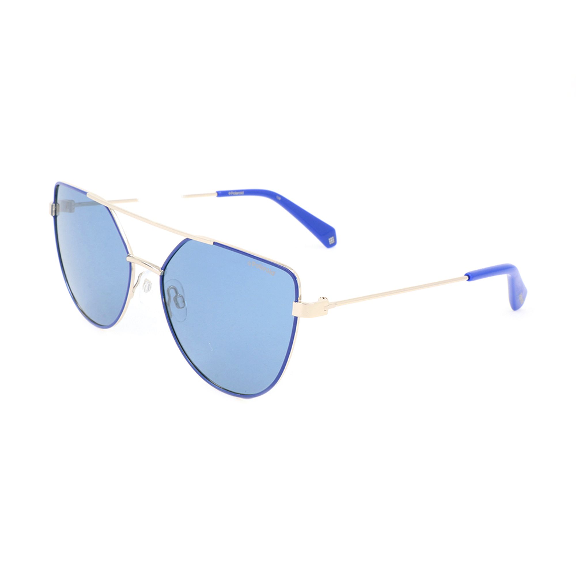 Polaroid - lunettes de soleil pour femme - bleu - verres : bleu - UV : catégorie 1