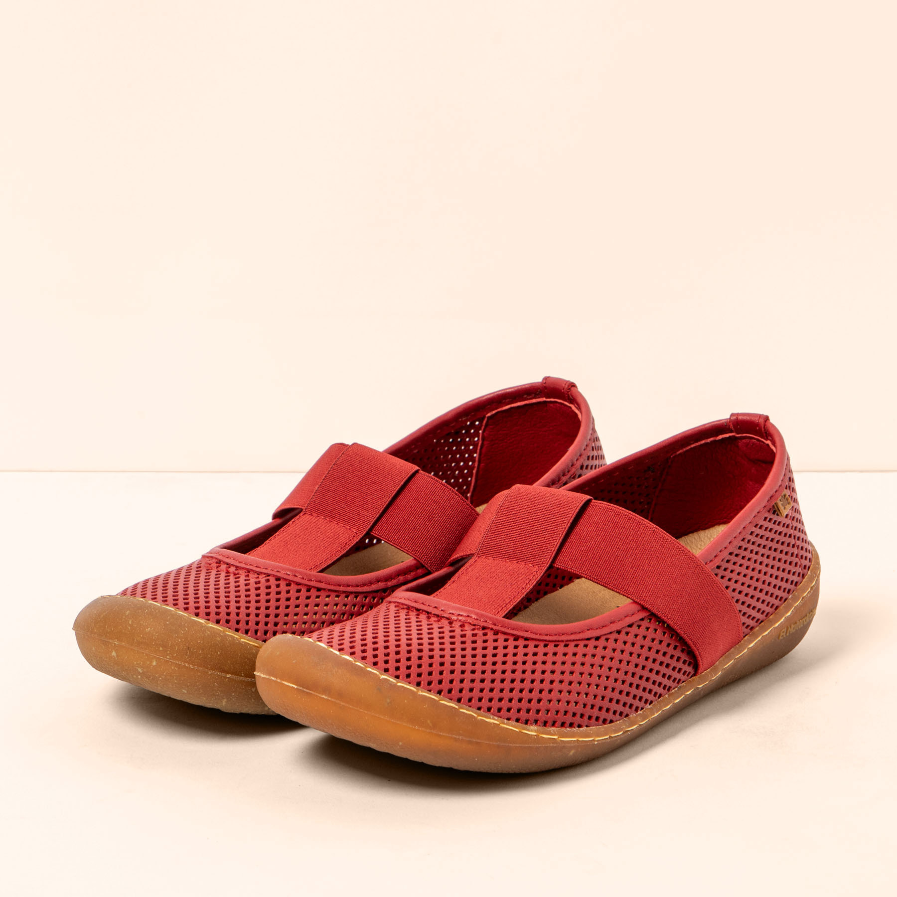 Zapatos N5787R NAPPA ROSSO/ PAWIKAN color Rosso
