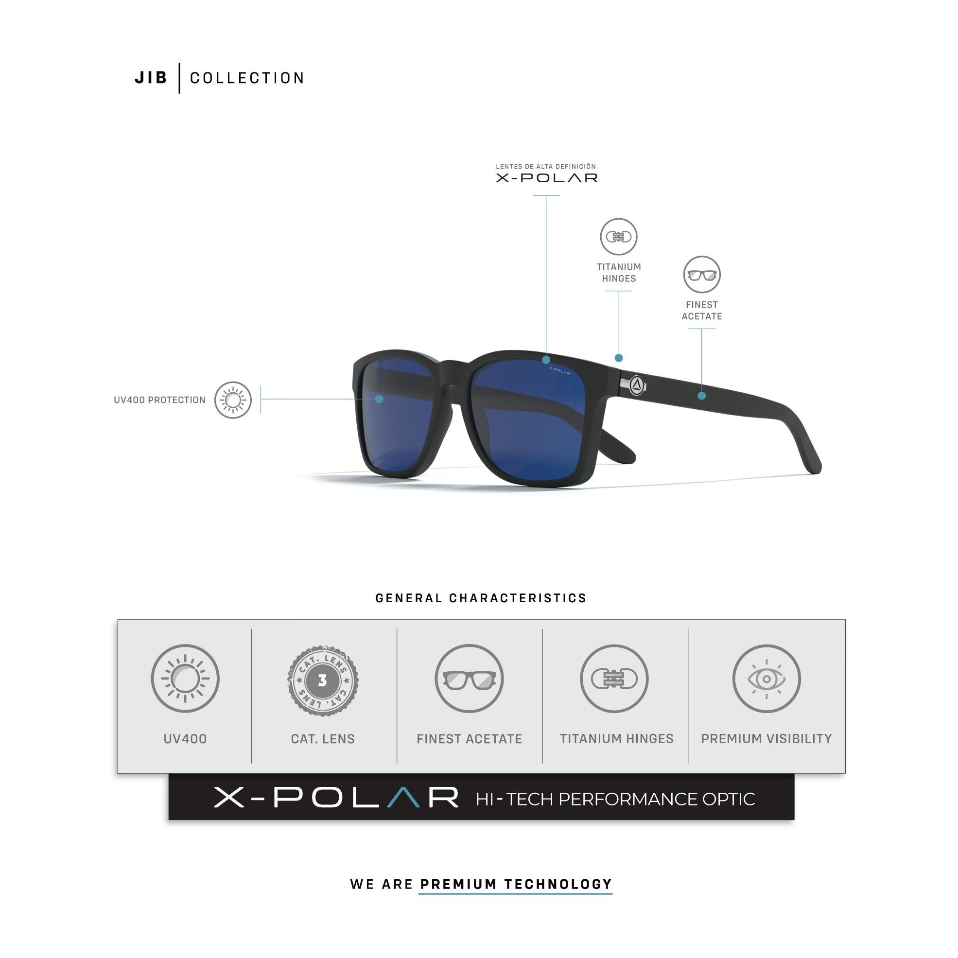 Gafas de Sol Uller Jib Black / Blue para hombre y para mujer