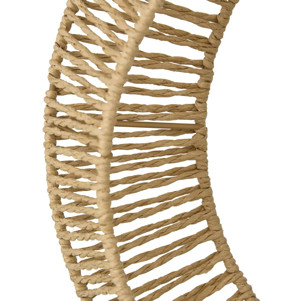 Suspension lune Bella H.33cm effet corde