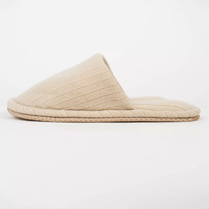 Zapatillas Canale Raya Ancha Beige Arena