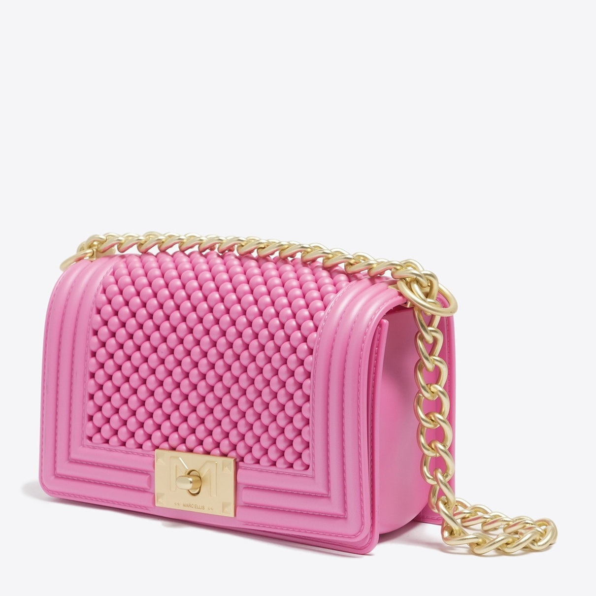 Borsa a mano da donna - Modello False - 100% Pvc - 19.0 x 11.0 x 6.5 cm