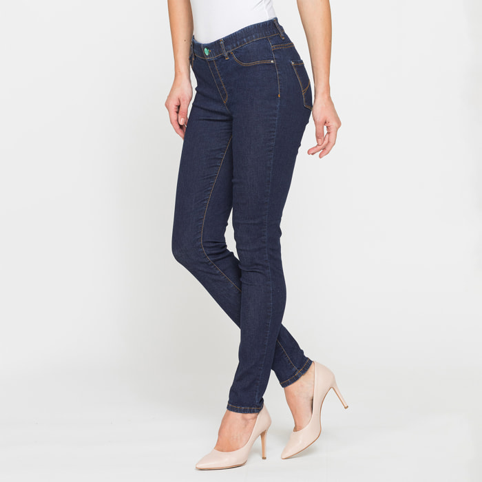 LEGG-JEANS DONNA ALOE in denim super stretch.