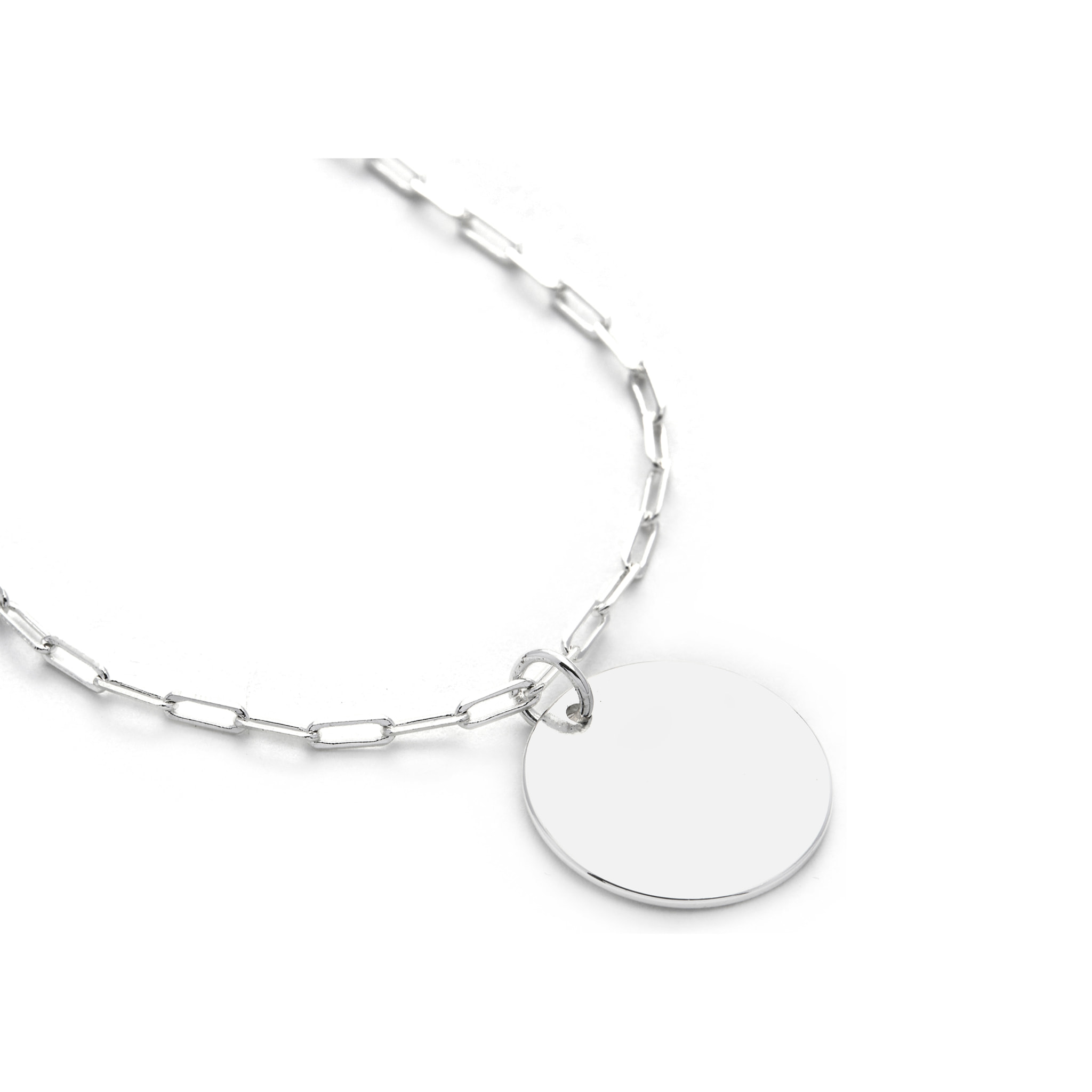 Collar Gumax acabado plata