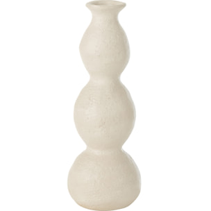 J-Line Vase Olina Ceramique Creme Small