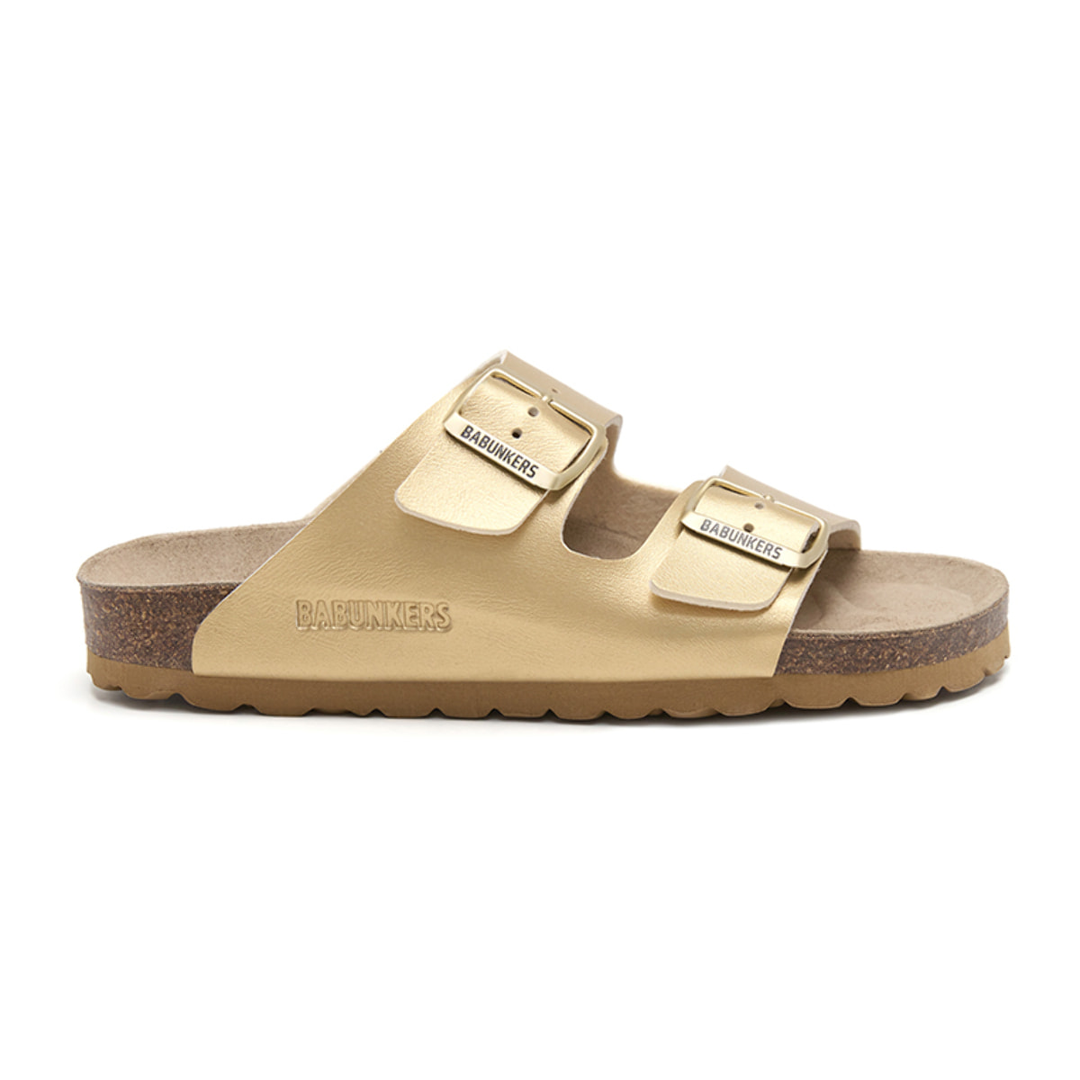 SANDALIA BABUNKERS DORADO