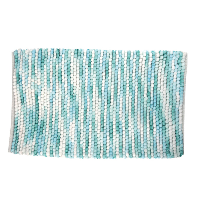 Tapis de bain Microfibre KITO 50x80cm Bleu Ocean Spirella