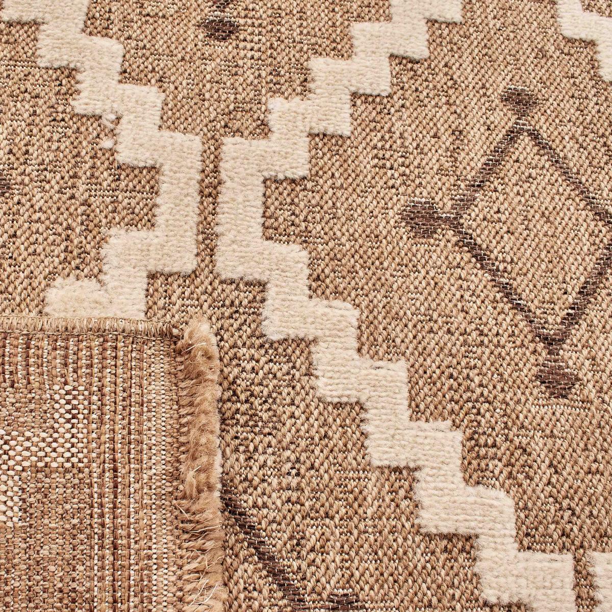 Tapis extérieur tissé kilim rectangle TEBI