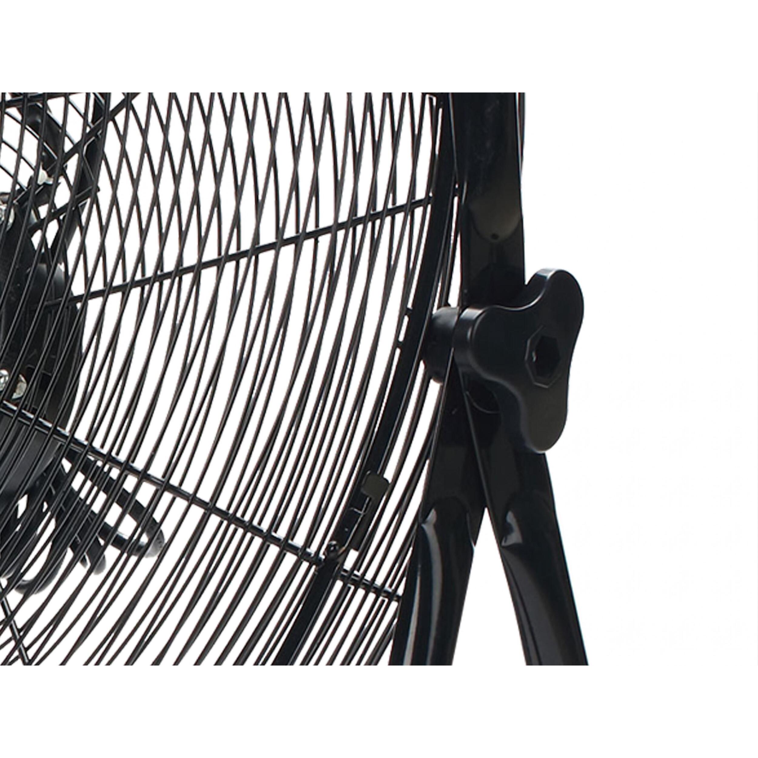 Ventilador industrial de aluminio 160 W con 3 velocidades y ruedas VENTY IND 160 PURLINE