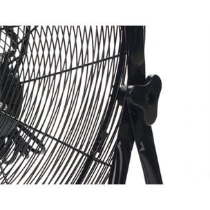 Ventilador industrial de aluminio 160 W con 3 velocidades y ruedas VENTY IND 160 PURLINE