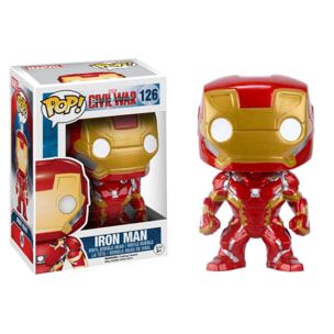 Captain America Civil War Pop! Vinile Bobble-head Iron Man 10 Cm Funko