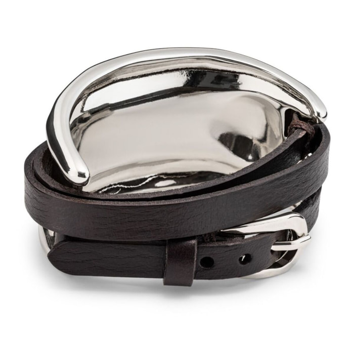 Pulsera Hold me PLATEADO L