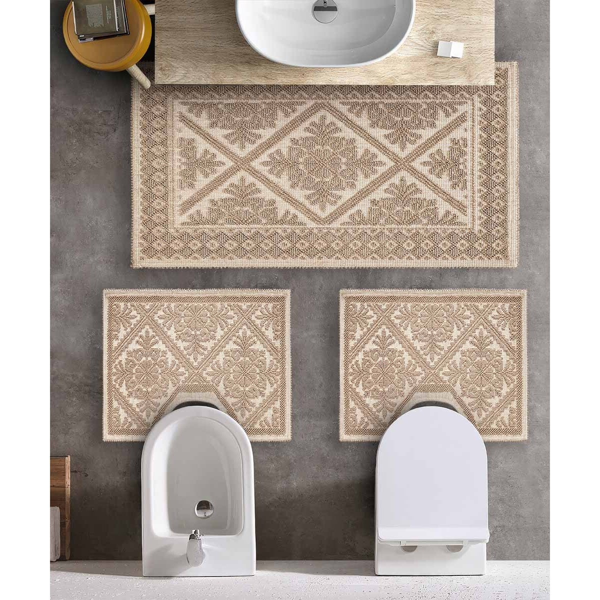 Tappeto Sardo Corda Ingresso Cucina Bagno