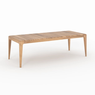 Table et chaises de jardin 8 personnes en bois de teck recyclé - Nonza