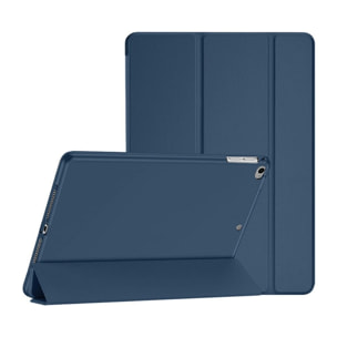 Etui Smart Cover iPad 9.7' (2017/2018) / iPad Air (2013/2014) / iPad Pro 9.7' (2016) Bleu à rabat avec support