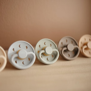 Frigg Pack 2 Chupetes Block Latex Moon Phase