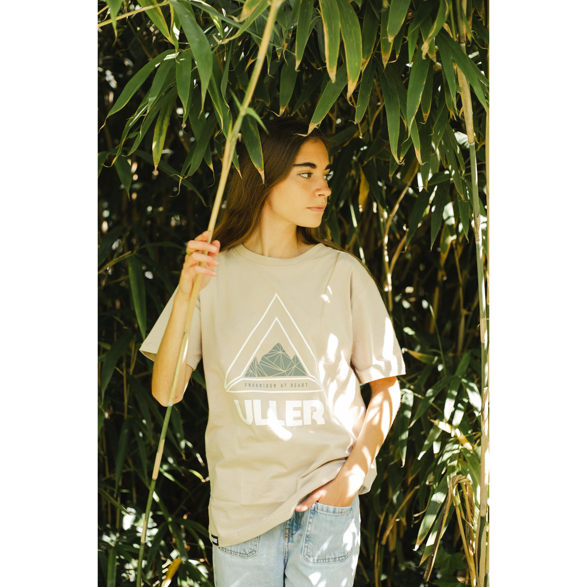 Camisetas para hombre, mujer y niño Uller Rocky Beige
