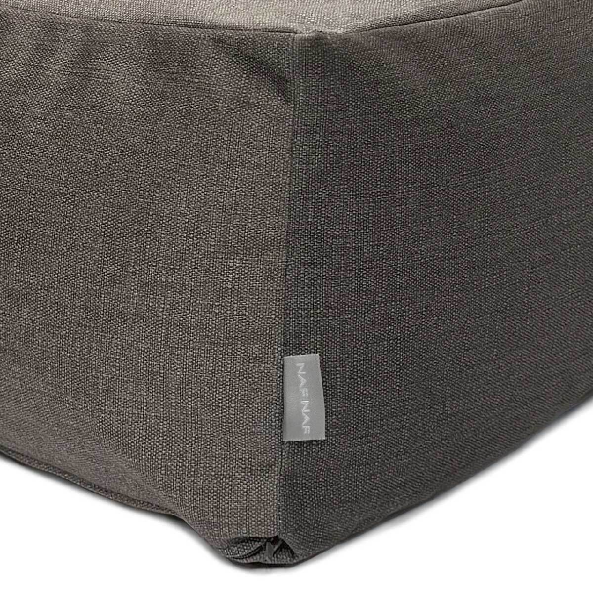 Puff desenfundable PANDA visón 50x50x25 cm. Disponible en varios colores