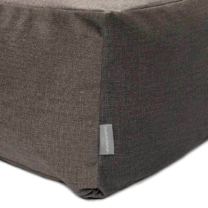 Puff desenfundable PANDA visón 50x50x25 cm. Disponible en varios colores