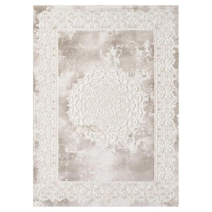 Tapis doux et souyeux tissé en relief VUPO