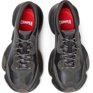 Zapatillas - CAMPER Karst 2 - Negro - Cuero liso