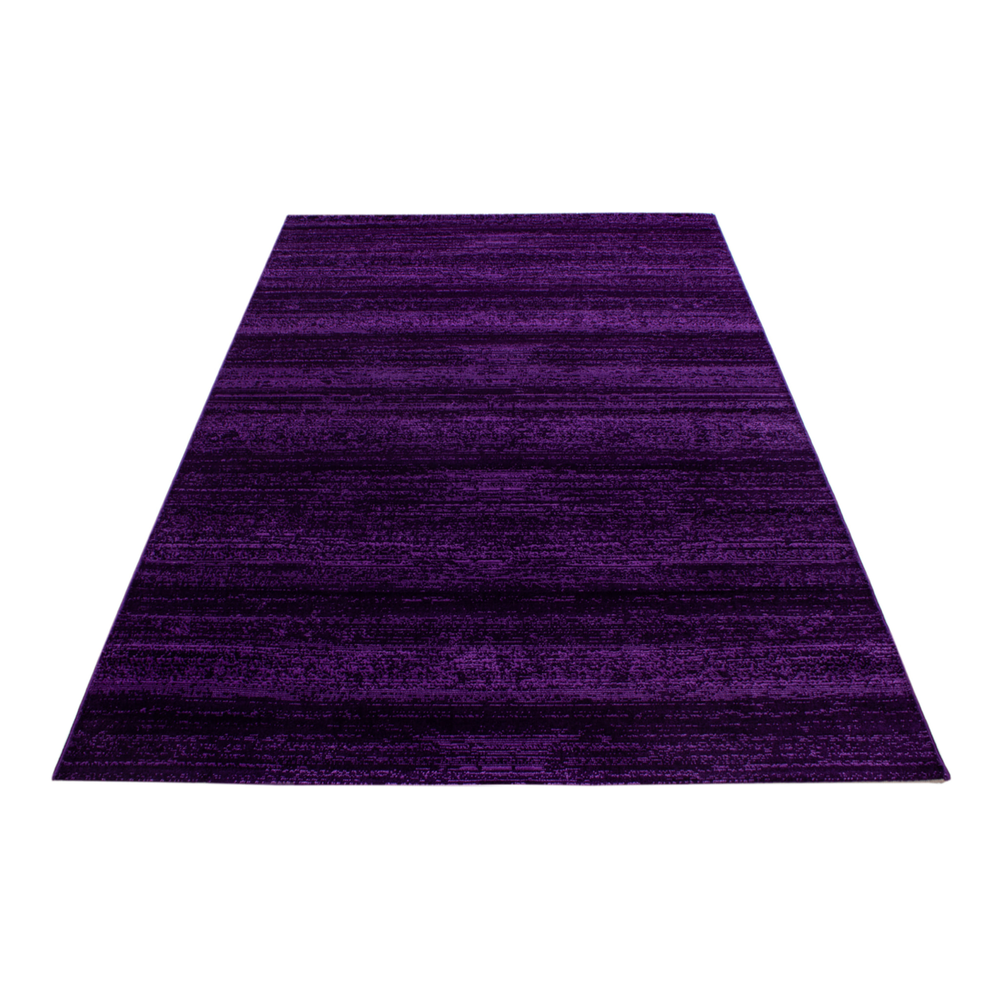 PLUS - Tapis uni à poils courts violet - PLU8000VIO