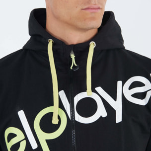 Felpa in jersey con zip e cappuccio Profeo