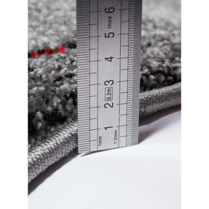 Tapis moderne Tavo avec motif de gouttes d'eau